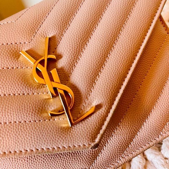 YSL leather mini crossbody -Monogramme PINK 🎀 - Picture 6 of 11